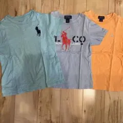 Polo Ralph Lauren キッズ Tシャツ 3枚セット