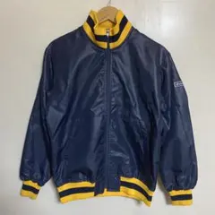 【L125】 mizno 90's ナイロンジャケット サイズ90-4 ネイビー