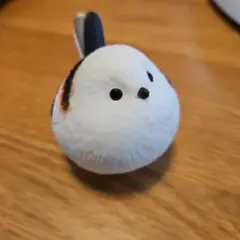 バードフィギュア シマエナガ　白黒 小型