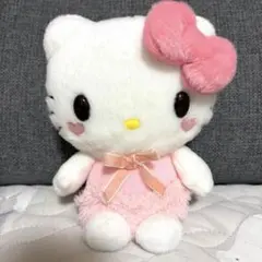 Hello Kitty ぬいぐるみ マスコット ピンクのサムネイル