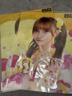 すきくじ FRUITS ZIPPER 早瀬ノエル アクスタ クリアポスター他