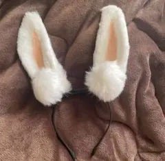 コスプレ　ウサギ　ウサ耳　動く耳　可動