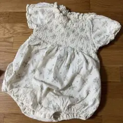 花柄ロンパース 70〜80サイズ