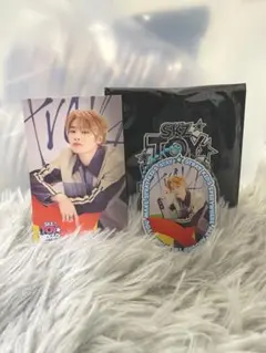 アイエン Stray Kids TOY WORLD フォトキーホルダー