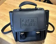 CECIL McBEE ブラックリュック　セシルマクビーミニリュックのサムネイル