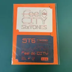 SixTONES Feel da CITY ツアーステッカー　未開封　会報