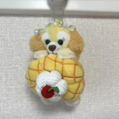 ダッフィー＆フレンズ　クッキーアン　ぬいぐるみバッジ