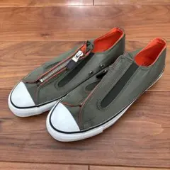 コンバース　オールスター　7 1/2 MA-1 90's スニーカー カーキ