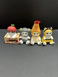 モフサンド フィギュア 4体セット ねこ