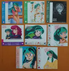 らんま1/2 うる星やつら 高橋留美子 カセットインデックスカード