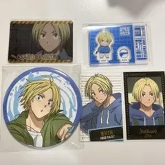 サカモトデイズ 朝倉シン アクリルスタンド Wフォトカードコレクション 缶バッジ