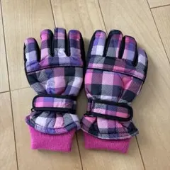 キッズ　ウィンタースポーツ用グローブ 女の子　手袋　子供　KL
