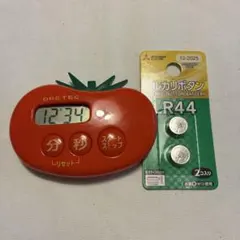 DRETEC トマト型 キッチンタイマー T-168 電池2個付きのサムネイル