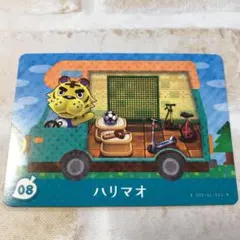 ハリマオ とびだせどうぶつの森 amiiboカード