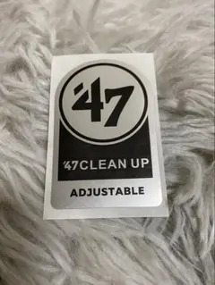 47ブランド　キャップ　ステッカーシール