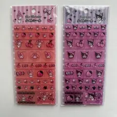 【国内正規品】サンリオ　マイメロディ　クロミ　タイルシール　2枚セット　クロメロ