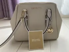 【美品】MICHAEL KORS アイボリー　ショルダーバッグ