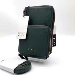 新品本物】IS/IT(イズイット）スマホショルダー/ブルー￥14,850 