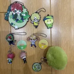 カラフルピーチ　じゃぱぱ　たっつん　シヴァ　うり　キーホルダー