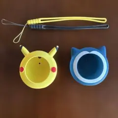 ポケモンGOプラスプラス　シリコンプロテクトケース　カビゴン　ピカチュウ