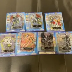 デジモン　一番くじ　光と闇の衝突　E賞アクレクト　7点セット