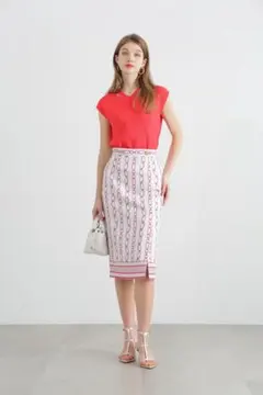 ピンキー＆ダイアン チェーンプリントタイトスカートのサムネイル