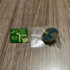 ポケモンセンター　ご当地ピンズコレクション　東京　福岡