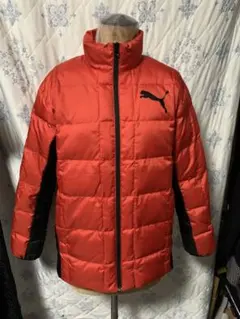 PUMA ダウンジャケット レッド/ブラック160