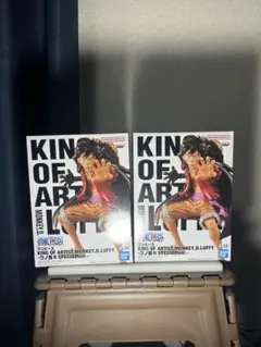ワンピース KING OF ARTIST ルフィ 2体セット