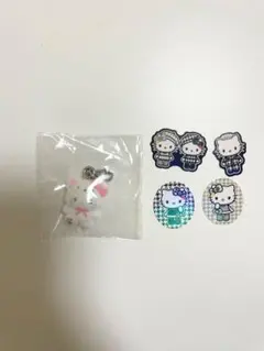 めじるしアクセサリー　サンリオ　キティ　ふわふわスノー