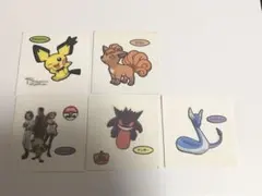 ポケットモンスター ポケモンパン デコキャラシール 5枚セット