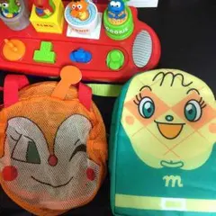メロンパンナちゃんとドキンちゃんのバッグ