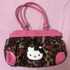 ★たかこ★様専用　ハローキティ ヒョウ柄 ハンドバッグ