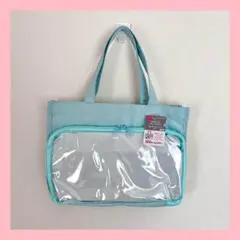 即日発送⭐️推し活マルチバック ミント ブルー DAISO ダイソー 痛バ