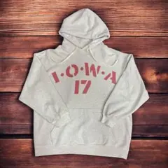 美品 HINSON ヒンソン ミリタリー スウェットパーカー ヴィンテージ 白