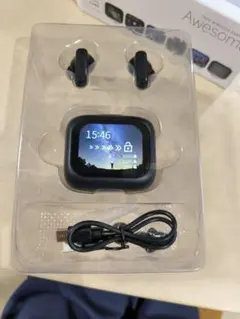 新品! ディスプレイ付き高音質イヤホンのサムネイル