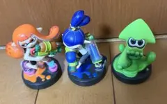 イカ フィギュア 3体セット