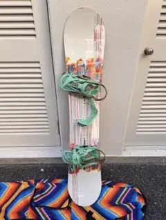 ◯バートンセット フィールグッド × バートン レディース スノーボードセット ウィメンズ Burton フィールグッド キャンバー スノーボード | オール