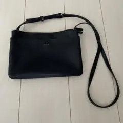 LEPSIM ブラック ショルダーバッグ