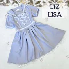 LIZLISA リズリサ セーラー襟 半袖ワンピース ピンク - メルカリ