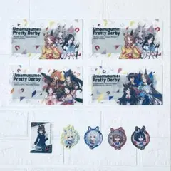 セブンイレブン限定 ウマ娘 クリアファイル ステッカー クリアカード