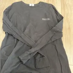 POSTY CO. ブラック 長袖カットソー L