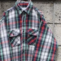 USA製 70s~80s　FIVE BROTHER 古着 TALL ネルシャツ