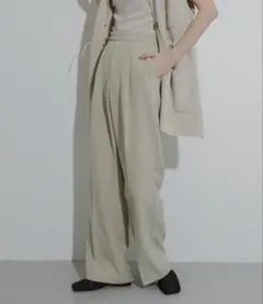 【最終値下げ】【美品】SENSE OF PLACE ストレートパンツ