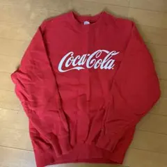 コカコーラ　スウェット　レッドのサムネイル
