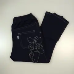 hakka kids イチゴ刺繍 ロングパンツ 110cmのサムネイル
