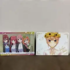 新品未使用　五等分の花嫁∬ カード