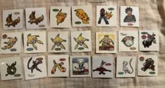 c*品様 ポケモンパン　デコキャラシール　92枚まとめ売り