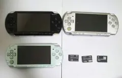 【メモカ付】SONY PSP本体まとめ売り