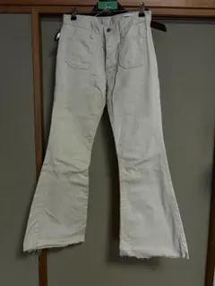 Wrangler ベルボトム ベージュデニムのサムネイル